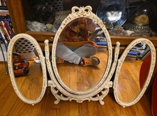 Vtg Mid-Century Triptych