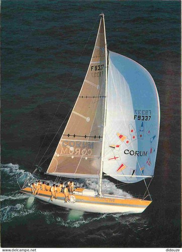 Postcard boats sailboats - -,