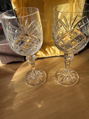 Bohemian vintage crystal wine - vintage,