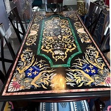 Black Marble Inlay Dining