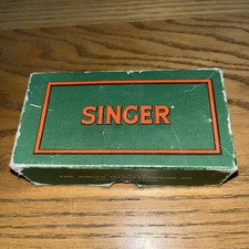 Vintage Sewing Machine Accessories Attachments Kit In Original Singer Box