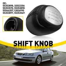 Gear Knob Leather & 6 Speed