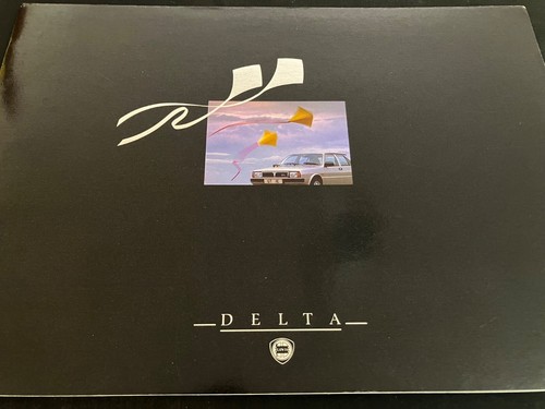 Lancia delta brochure turbo - brochure, hf