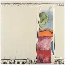 Closing Scene at Theatre David Hockney print 11 x 14 mount ready to frame SUPERB