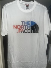 the north face white clear