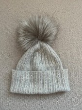 william sharp hat, white with diamond detailing, new without tags, no faults