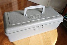 Vintage SEARS Gray ToolBox