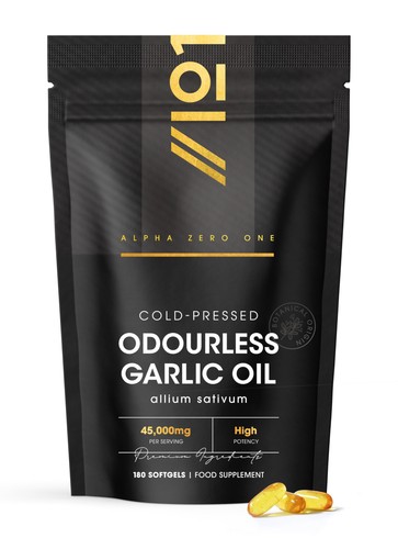 Alpha01 odourless garlic oil - garlic,