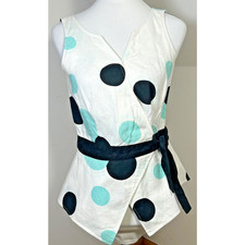 Tina Taylor Linen Wrap Top