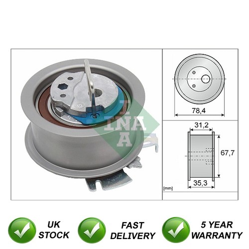 Timing belt tensioner pulley - timing,