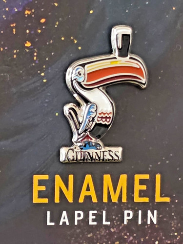 Guinness badge new enamel - guinness,