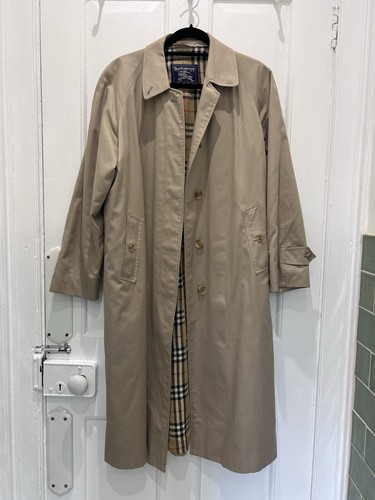 Vintage burberry trench coat - trench,