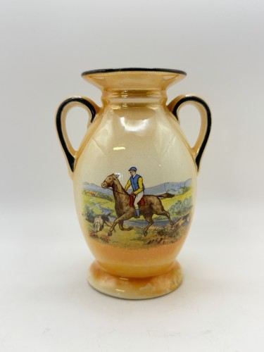 Vintage czech lustreware urn - czech,