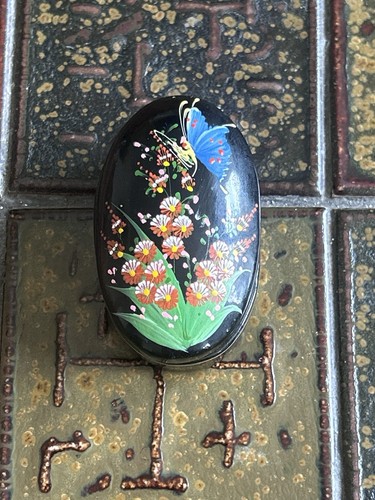 Vintage russian paper mache - russian,