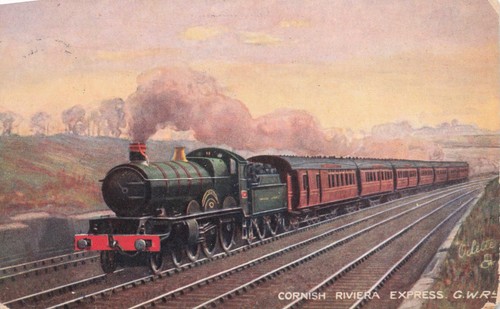 Vintage gwr postcard - gwr, –