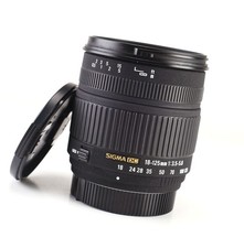 Sigma DC 18-125mm F3.5-5.6 AF Zoom Lens Nikon Refurbished +12Month Guarantee.