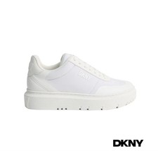 DKNY Size 6 Mac Trainers White