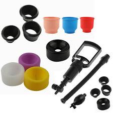 Male Pump Ring Vacuum Cylinder Accessories Different Size Sleeves for Pump Adult