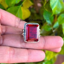 Natural Garnet 925 Sterling