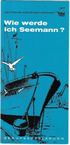 Vintage brochure wie werde ich - vintage,
