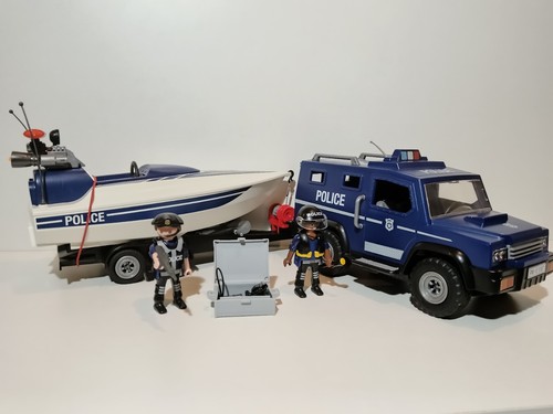 Playmobile 5187 police truck - playmobile,