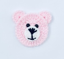 CROCHET Teddy Bear Applique, 1