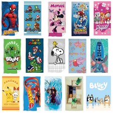 CHARACTER COTTON TOWELS BOYS
