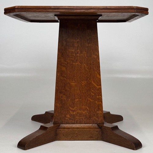 Antique small oak - oak, table