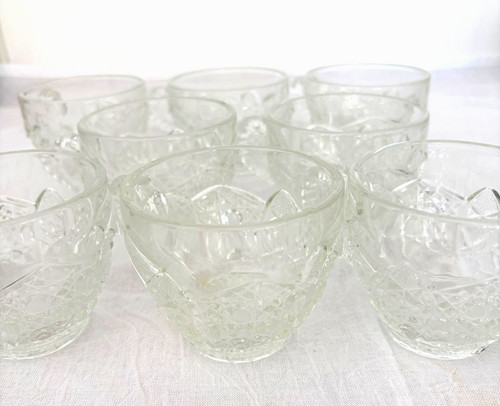 Vintage daisy button clear - vintage, &
