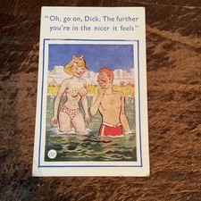 Vintage Comic Seaside Postcard