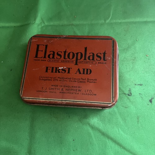 Vintage elastoplast tin x - ,