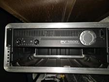 Peavey PV-1500 2-Channel Power Amplifier Used In Good Condition In Flight Case.