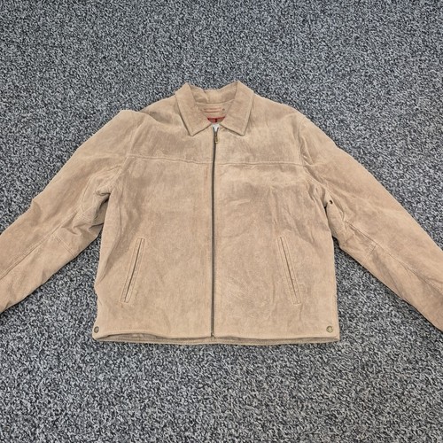 Vintage men suede - suede, leather