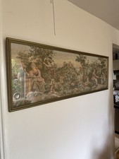 Large Vintage French Aubusson