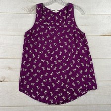 Pleione Top Womens S Purple