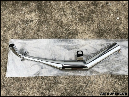 Chrome exhaust muffler - chrome,