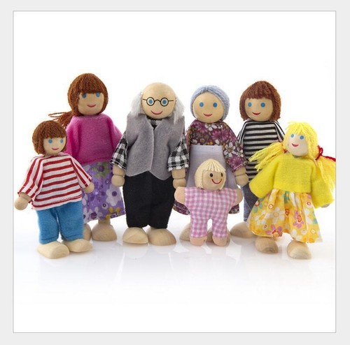 People family dolls playset - family,
