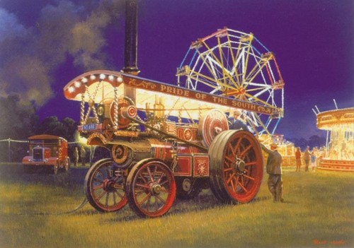 Showmans traction engine steam - showmans,
