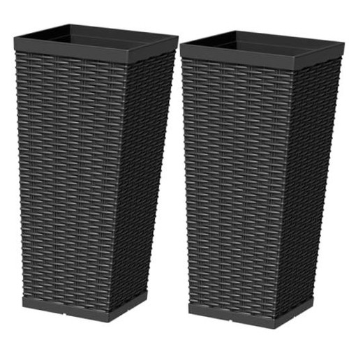 Inch tall plastic - tall, planters