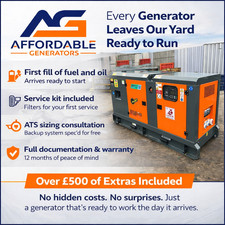 Commercial Diesel Generator UK