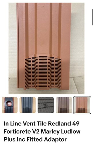 Redland tile vent in - tile,