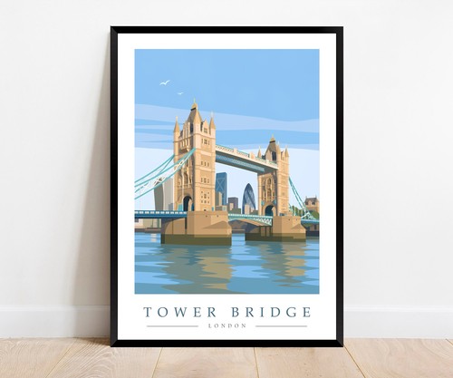 Tower bridge river reflection - bridge,