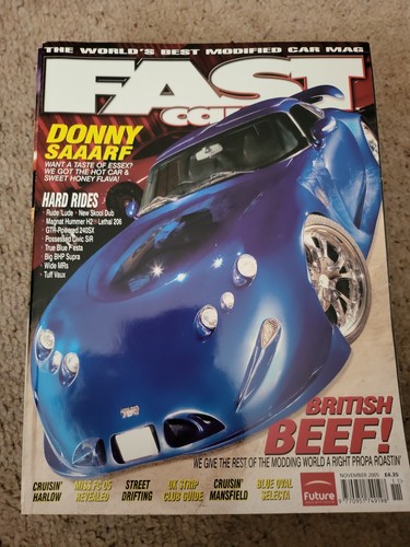 Fast car magazine november - fast,