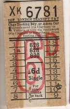 Bus / Tram ticket London