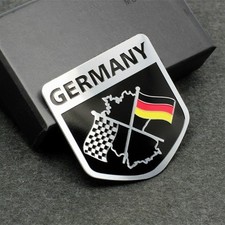 3D German Flag Shield Emblem