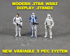 Star Wars Figure Stands Clear