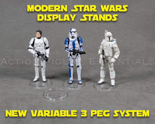 Star wars figure stands clear - figure,