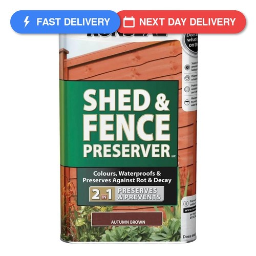 Ronseal rslsfab5l litre shed - 5,