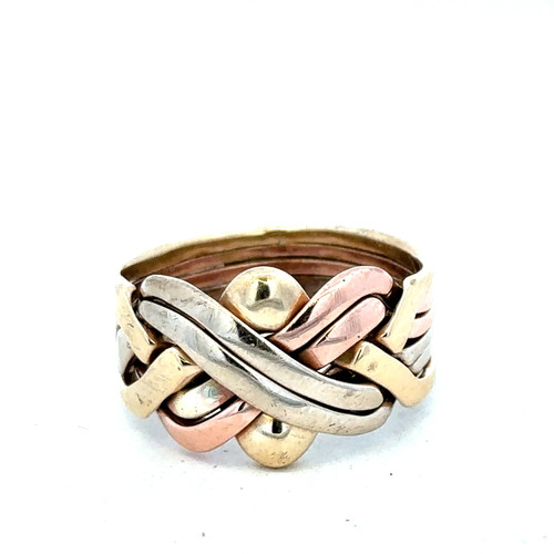 9ct yellow gold - , puzzle