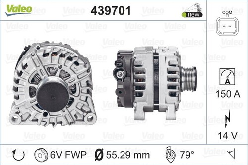 Valeo 439701 alternator for - valeo,